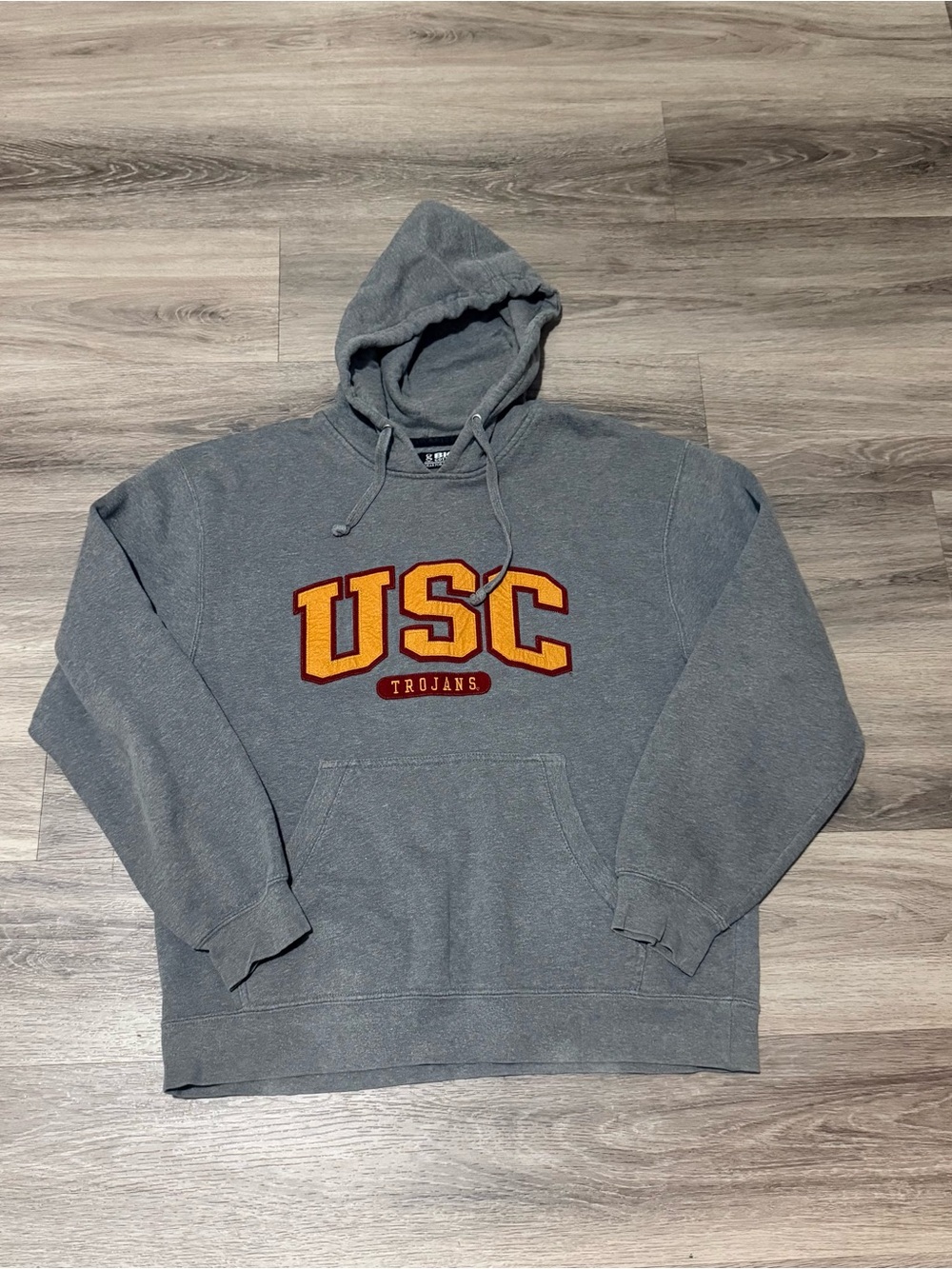 USC Trojans Gray Hoodie Sweatshirt